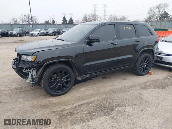 2020 Jeep Grand Cherokee Altitude with VIN 1C4RJFAG7LC179112, listed as a IAAI auction lot 41565047 with 152,548 mi miles. Bid and sale history available at carsss.com. Image 2.