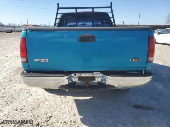 1998 Ford F-150 Standard with VIN 1FTZX1724WKC30122, listed as a Copart auction lot 42184135 with 245,636 mi miles and Salvage Title. Bid and sale history available at carsss.com. Image 6.