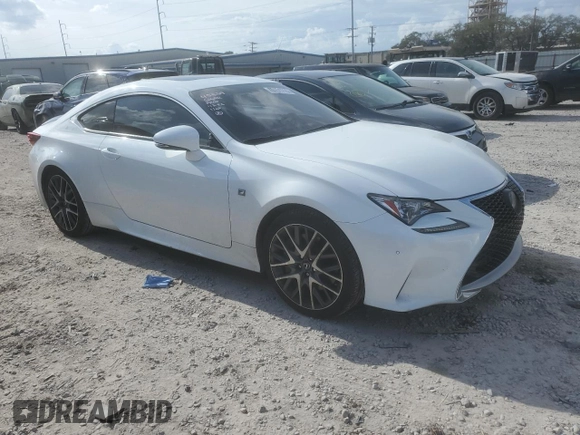 2017 Lexus RC 200t с VIN JTHHA5BC1H5005452, выставлен на аукционе Copart как лот 45151715 с пробегом 71 284 миль миль и Списание • Salvage title. История ставок и продаж доступна на DreamBid. Изображение 4.