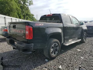 2022 Chevrolet Colorado 2WD Z71 with VIN 1GCGSDEN7N1185718, listed as a Copart auction lot 50236814 with 18,602 mi miles and Salvage Title. Bid and sale history available at carsss.com. Image 3.