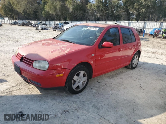 2001 Volkswagen Golf GLS с VIN 9BWGT61J614040714, выставлен на аукционе Copart как лот 47082625 с пробегом 169 985 миль миль и Чистый • Clean title. История ставок и продаж доступна на DreamBid. Изображение 1.