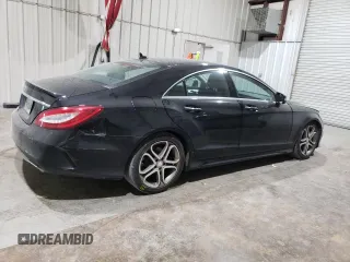 2015 Mercedes-Benz CLS-Class CLS 400 with VIN WDDLJ6FBXFA154780, listed as a Copart auction lot 44600724 with 52,190 mi miles. Bid and sale history available at carsss.com. Image 3.