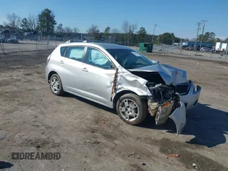 2009 Pontiac Vibe with VIN 5Y2SM67009Z408559, listed as a IAAI auction lot 41493682 with 229,877 mi miles. Bid and sale history available at carsss.com. Image 1.