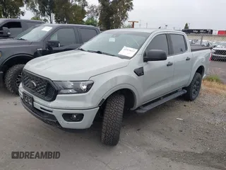 2021 Ford Ranger XL with VIN 1FTER4EH8MLD77892, listed as a IAAI auction lot 41919633 with 43,605 mi miles. Bid and sale history available at carsss.com. Image 2.