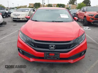 2019 Honda Civic Sport with VIN 2HGFC2F8XKH585650, listed as a IAAI auction lot 42043354 with 116,412 mi miles and . Bid and sale history available at DreamBid. Image 12.