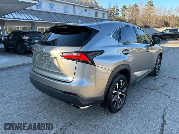 2017 Lexus NX 200t with VIN JTJBARBZ8H2111463, listed as a Copart auction lot 49167015 with 254,433 mi miles and Clean title. Bid and sale history available at DreamBid. Image 4.