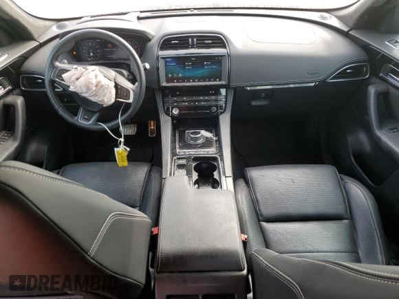 2020 Jaguar F-Pace S with VIN SADCM2FV3LA658852, listed as a Copart auction lot 44826025 with 25,574 mi miles and Salvage title. Bid and sale history available at DreamBid. Image 8.