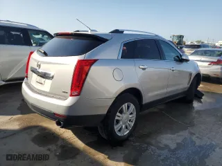 2015 Cadillac SRX Luxury Collection with VIN 3GYFNBE30FS595549, listed as a Copart auction lot 53300615 with 80,155 mi miles and Salvage Title. Bid and sale history available at carsss.com. Image 3.