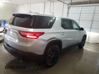 2020 Chevrolet Traverse LS with VIN 1GNERFKW1LJ130830, listed as a Copart auction lot 61297324 with 97,301 mi miles and Salvage Title. Bid and sale history available at carsss.com. Image 3.
