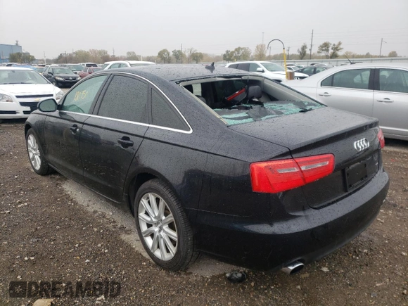 2015 Audi A6 2.0T Premium with VIN WAUFFAFC6FN011948, listed as a Copart auction lot 64715512 with 130,750 mi miles. Bid and sale history available at carsss.com. Image 3.