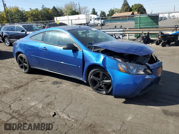 2006 Pontiac G6 GTP with VIN 1G2ZM171664196516, listed as a Copart auction lot 74693974 with 0 mi miles and Non Repairable. Bid and sale history available at carsss.com. Image 4.