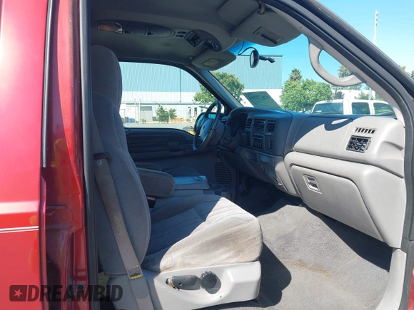 2001 Ford Excursion XLT z VIN 1FMNU41S11EB32749, wystawiony jako IAAI lot #42677214 z przebiegiem 178 624 mil mil oraz . Historia ofert i sprzedaży dostępna na DreamBid. Obrazek 5.