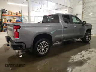 2021 Chevrolet Silverado 1500 RST with VIN 1GCRYEED8MZ141800, listed as a Copart auction lot 46041925 with 38,353 mi miles and Salvage Title. Bid and sale history available at DreamBid. Image 3.