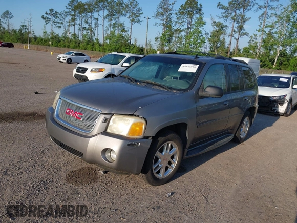 2008 GMC Envoy Denali with VIN 1GKES63M982258281, listed as a IAAI auction lot 42022548 with 265,129 mi miles. Bid and sale history available at carsss.com. Image 2.