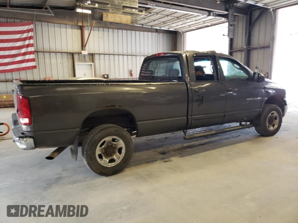 2004 Dodge Ram 2500 SLT with VIN 3D7KU28CX4G146324, listed as a Copart auction lot 69964254 with 244,029 mi miles and Salvage Title. Bid and sale history available at carsss.com. Image 3.