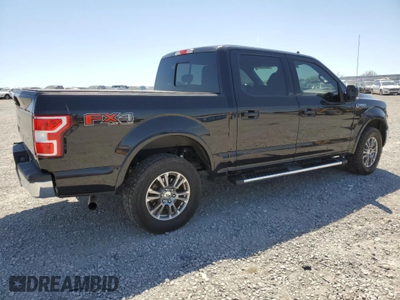 2019 Ford F-150 XL with VIN 1FTEW1E54KFB61479, listed as a Copart auction lot 53517095 with 104,201 mi miles and Salvage title. Bid and sale history available at DreamBid. Image 3.