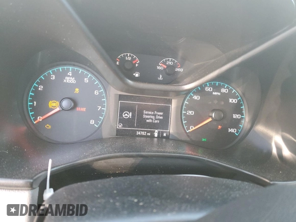 2022 Chevrolet Colorado 4WD Work Truck with VIN 1GCGTBEN9N1128003, listed as a Copart auction lot 86204214 with 34,762 mi miles and Salvage title. Bid and sale history available at DreamBid. Image 9.