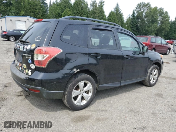 2014 Subaru Forester Premium with VIN JF2SJAEC6EH401979, listed as a Copart auction lot 62397055 with 179,663 mi miles and Clean title. Bid and sale history available at DreamBid. Image 3.