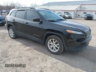 2017 Jeep Cherokee Sport with VIN 1C4PJLAB7HW669467, listed as a IAAI auction lot 41849030 with 170,265 mi miles and . Bid and sale history available at DreamBid. Image 1.