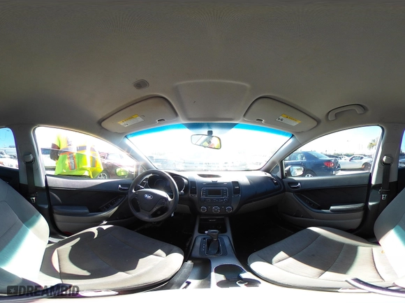 2015 Kia Forte LX with VIN KNAFK4A60F5433356, listed as a IAAI auction lot 41752952 with 91,631 mi miles. Bid and sale history available at carsss.com. Image 18.
