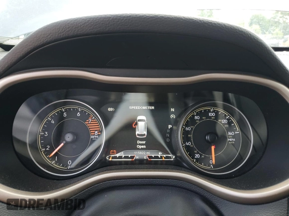 2016 Jeep Cherokee Limited with VIN 1C4PJMDS1GW322118, listed as a Copart auction lot 58468615 with 115,822 mi miles and Salvage title. Bid and sale history available at DreamBid. Image 9.