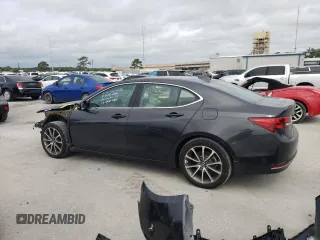 2016 Acura TLX Advance with VIN 19UUB3F70GA002970, listed as a Copart auction lot 54782385 with 83,788 mi miles and Salvage title. Bid and sale history available at DreamBid. Image 2.