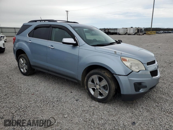 2014 Chevrolet Equinox LT with VIN 2GNFLBE33E6117383, listed as a Copart auction lot 52500605 with 134,719 mi miles and Salvage Title. Bid and sale history available at carsss.com. Image 4.