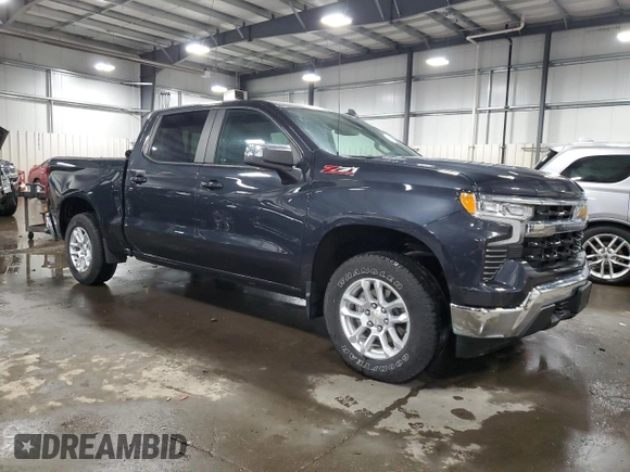 2024 Chevrolet Silverado 1500 LT with VIN 1GCUDDE8XRZ111594, listed as a Copart auction lot 50415335 with 17,998 mi miles and Salvage Title. Bid and sale history available at carsss.com. Image 4.