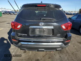 2020 Nissan Pathfinder S with VIN 5N1DR2AM0LC637392, listed as a Copart auction lot 83406504 with 82,841 mi miles and Salvage Title. Bid and sale history available at carsss.com. Image 6.