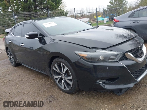 2017 Nissan Maxima SR with VIN 1N4AA6AP8HC390071, listed as a IAAI auction lot 42169689 with 120,608 mi miles and . Bid and sale history available at DreamBid. Image 1.