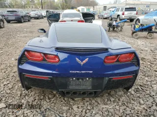 2019 Chevrolet Corvette 1LT z VIN 1G1YA2D79K5107596, wystawiony jako Copart lot #53539975 z przebiegiem Nie podano mil oraz Szkody całkowita. Historia ofert i sprzedaży dostępna na DreamBid. Obrazek 6.