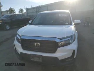 2022 Honda Ridgeline RTL-E with VIN 5FPYK3F77NB031233, listed as a Copart auction lot 49735525 with 71,450 mi miles and Salvage Title. Bid and sale history available at DreamBid. Image 5.