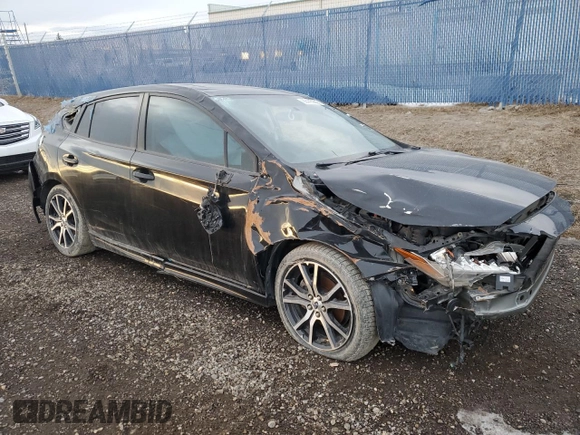 2017 Subaru Impreza with VIN 4S3GTAF66H1750595, listed as a Copart auction lot 88445255 with 54,142 mi miles and Salvage title. Bid and sale history available at DreamBid. Image 4.