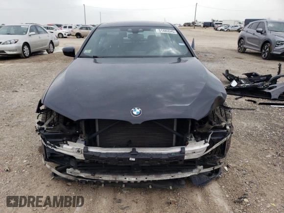 2018 BMW 5 Series 530e xDrive with VIN WBAJB1C54JG624157, listed as a Copart auction lot 51485545 with 111,659 mi miles and Salvage Title. Bid and sale history available at carsss.com. Image 5.