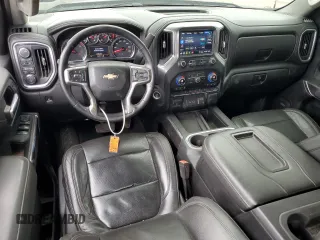 2020 Chevrolet Silverado 1500 LTZ with VIN 1GCUYGED7LZ107657, listed as a Copart auction lot 83054464 with 124,455 mi miles and Salvage Title. Bid and sale history available at DreamBid. Image 8.