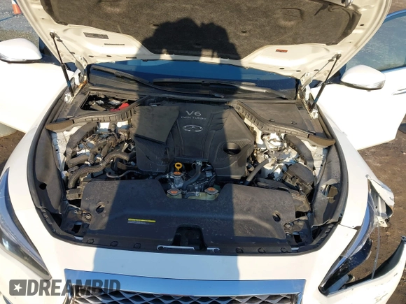 2021 Infiniti Q50 Luxe z VIN JN1EV7BR1MM755462, wystawiony jako IAAI lot #41559105 z przebiegiem 56 016 mil mil oraz . Historia ofert i sprzedaży dostępna na DreamBid. Obrazek 10.