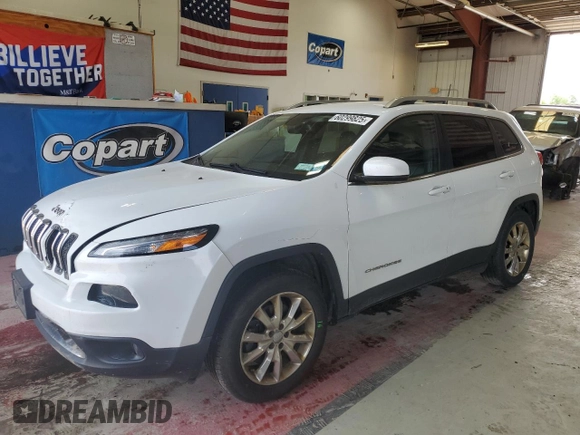 2016 Jeep Cherokee Limited z VIN 1C4PJMDB9GW289286, wystawiony jako Copart lot #60299825 z przebiegiem 163 478 mil mil oraz Szkoda całkowita • Salvage title. Historia ofert i sprzedaży dostępna na DreamBid. Obrazek 1.