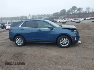 2024 Chevrolet Equinox LT with VIN 3GNAXKEG8RL329134, listed as a IAAI auction lot 41910999 with 8,616 mi miles. Bid and sale history available at carsss.com. Image 13.