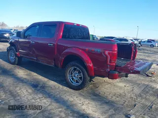 2015 Ford F-150 XLT with VIN 1FTEW1EG9FFA66343, listed as a IAAI auction lot 41497429 with 105,013 mi miles. Bid and sale history available at carsss.com. Image 3.