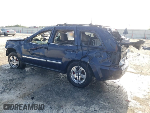 2006 Jeep Grand Cherokee Limited with VIN 1J4HR58246C115570, listed as a Copart auction lot 56926645 with Not provided miles and Non repairable. Bid and sale history available at DreamBid. Image 2.
