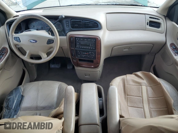 2003 Ford Windstar SEL with VIN 2FMDA53463BA05230, listed as a Copart auction lot 81296344 with 184,585 mi miles and Salvage title. Bid and sale history available at DreamBid. Image 8.