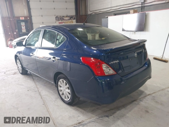 2018 Nissan Versa SV with VIN 3N1CN7AP5JL811481, listed as a IAAI auction lot 42135975 with 126,160 mi miles. Bid and sale history available at carsss.com. Image 3.