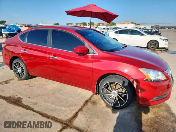 2014 Nissan Sentra SV z VIN 3N1AB7AP3EY284971, wystawiony jako Copart lot #58143175 z przebiegiem 96 590 mil mil oraz Szkoda całkowita • Salvage title. Historia ofert i sprzedaży dostępna na DreamBid. Obrazek 4.