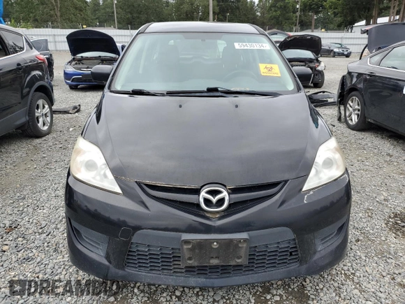 2009 Mazda 5 Sport with VIN JM1CR29L190332781, listed as a Copart auction lot 59430134 with 157,017 mi miles and Clean Title. Bid and sale history available at DreamBid. Image 5.