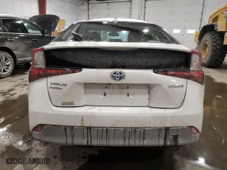 2022 Toyota Prius LE with VIN JTDL9MFU2N3034077, listed as a Copart auction lot 43617355 with 14,253 mi miles and Salvage Title. Bid and sale history available at carsss.com. Image 6.