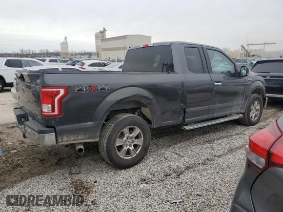 2016 Ford F-150 XLT with VIN 1FTFX1EF0GFA30308, listed as a Copart auction lot 44407715 with 205,439 mi miles and Salvage Title. Bid and sale history available at carsss.com. Image 3.