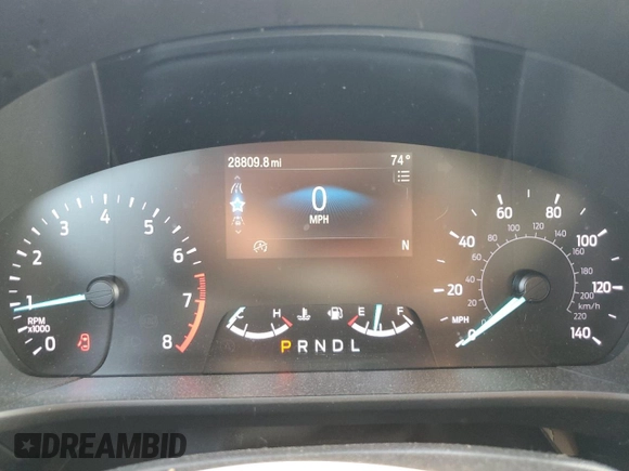 2020 Ford Escape SE z VIN 1FMCU9G62LUB87833, wystawiony jako Copart lot #60777545 z przebiegiem 28 809 mil mil oraz Szkoda całkowita • Salvage title. Historia ofert i sprzedaży dostępna na DreamBid. Obrazek 9.