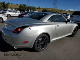 2002 Lexus SC with VIN JTHFN48Y220007658, listed as a Copart auction lot 59899164 with 144,541 mi miles and Salvage Title. Bid and sale history available at carsss.com. Image 3.