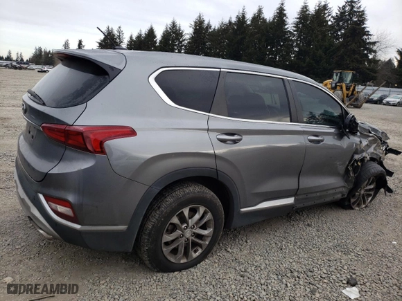 2019 Hyundai Santa Fe SE with VIN 5NMS23AD5KH077942, listed as a Copart auction lot 45246895 with 163,730 mi miles and Clean Title. Bid and sale history available at carsss.com. Image 3.