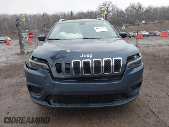 2020 Jeep Cherokee Latitude with VIN 1C4PJMCB4LD650592, listed as a IAAI auction lot 41192484 with 88,931 mi miles. Bid and sale history available at carsss.com. Image 12.